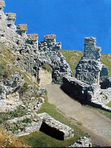 Tintagel castle, Cornwall